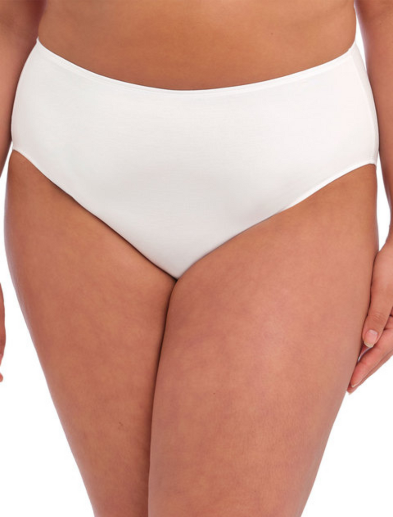 Elomi Smooth Full Brief, White