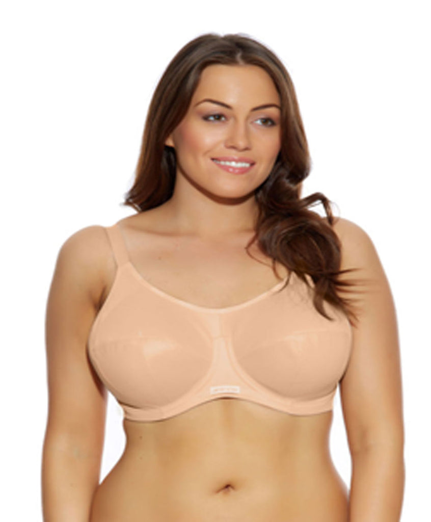 The Elomi Energise Underwire Sports Bra in Nude – Bras & Honey USA