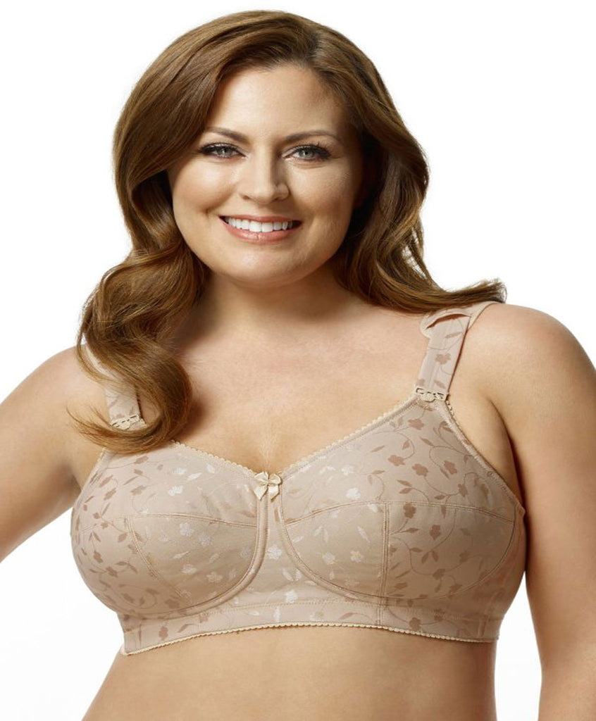 Nude DD+ Non Pad Plunge Ultimate Comfort Brushed Bra