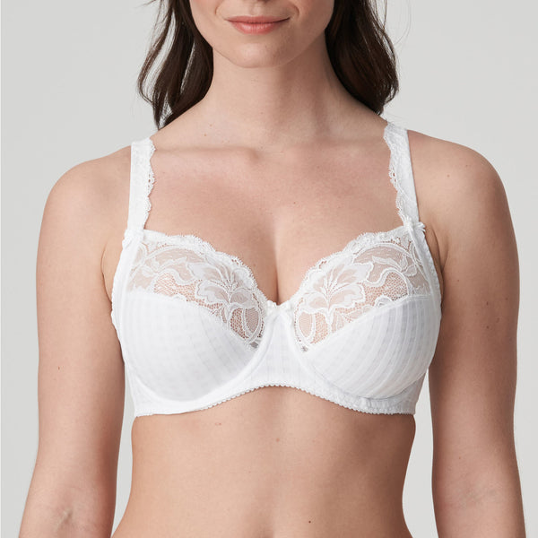 PrimaDonna Madison Full Cup Wire Bra, White | White PrimaDonna Madison Bra