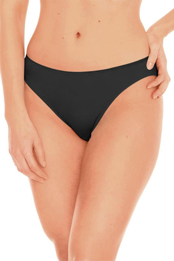 Fit Fully Yours Crystal Thong Black