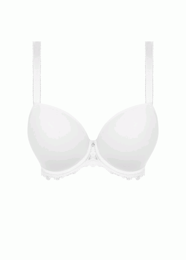 Fantasie Memoir Bras Underwire Molded T-Shirt Bra, White