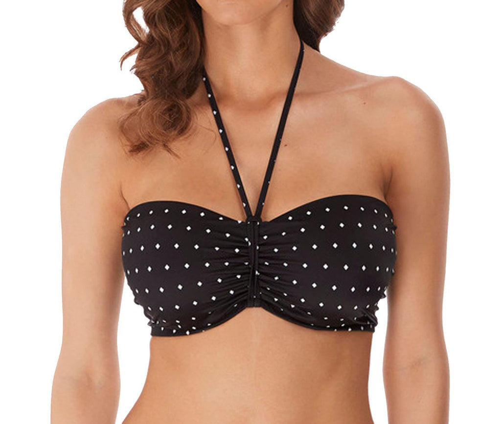 Freya Jewel Cove Underwire Padded Bandeau Bikini Top