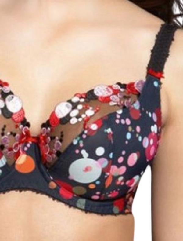 Freya Frankie U/W Plunge Bra, Black