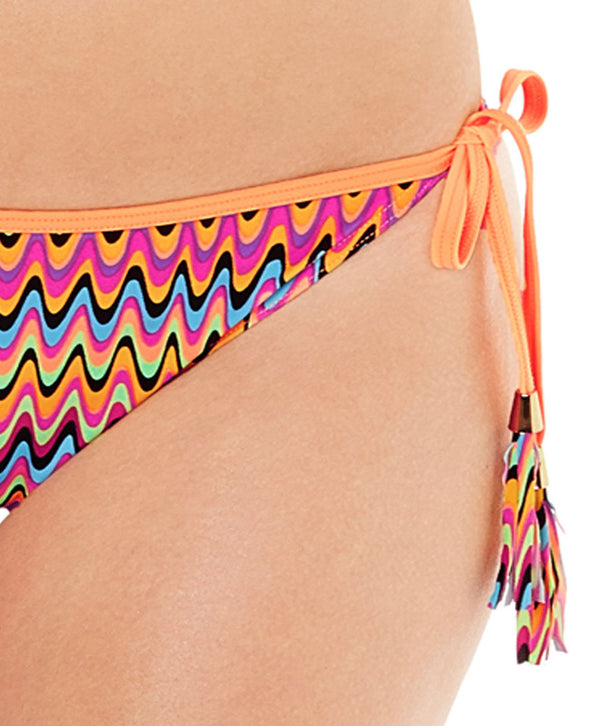 Lepel India Tie Side Swim Briefs, Coral