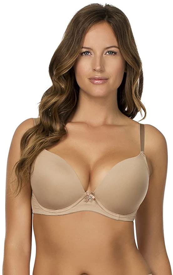 Buy A-GG Boudoir Collection Brown Satin Underwired Padded Bra