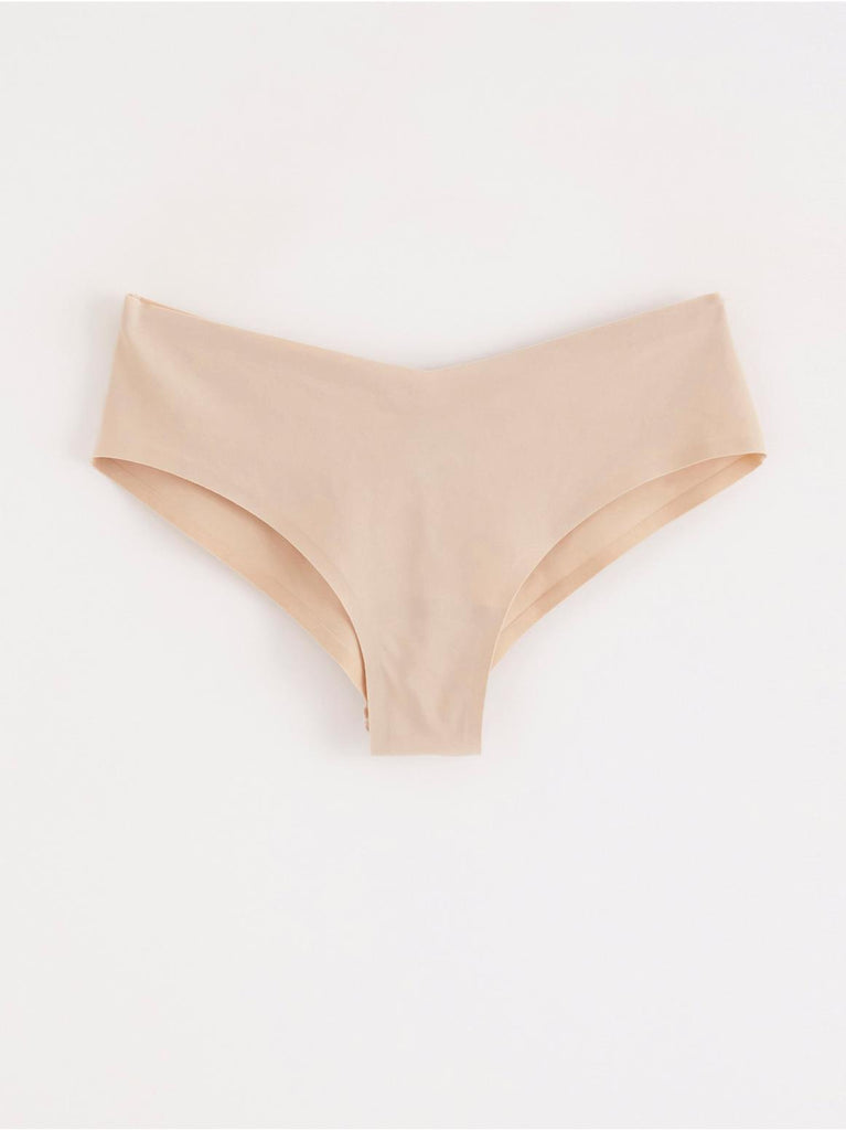 Bras & Honey Invisible Stretch Hipster Panty, Champagne 3 Pack