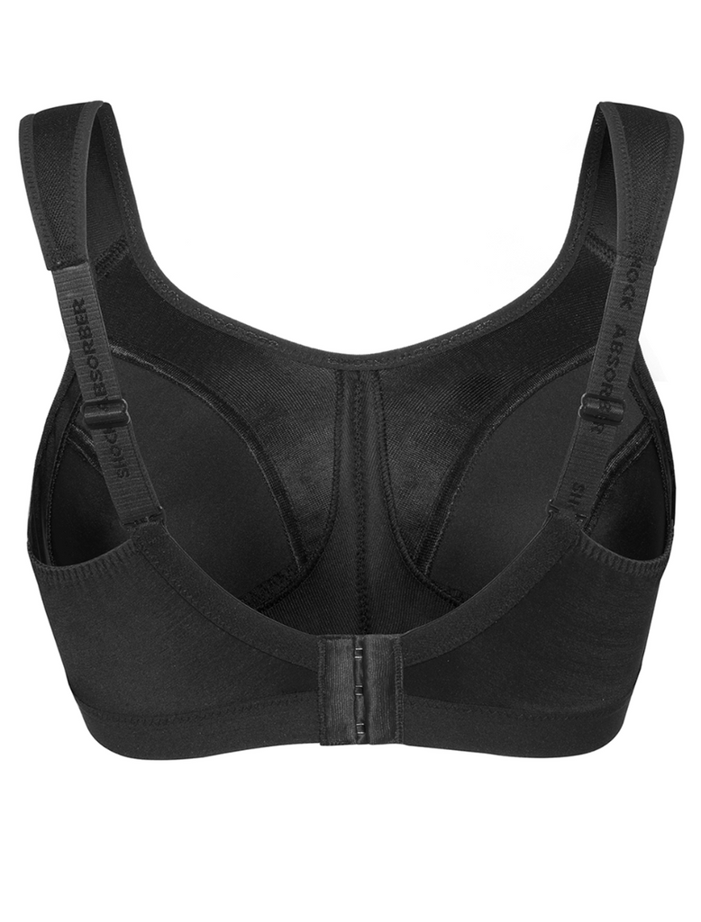 Shock Absorber D+ Max Support Sports Bra, Black High Impact Sports B
