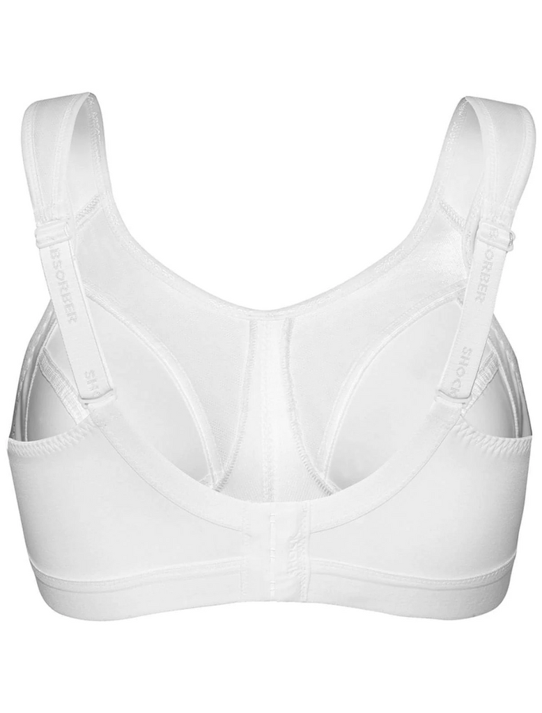 Shock Absorber D+ Max Support Sports Bra, White