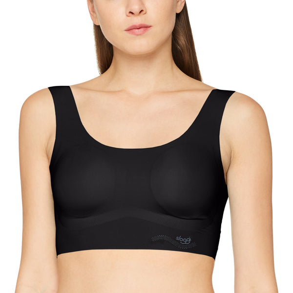 Sloggi Zero Feel Scoop Neck Bralette, Black