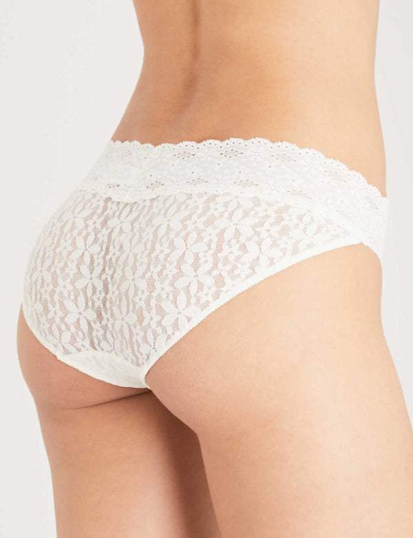 Wacoal Halo Lace Bikini Panties, Ivory