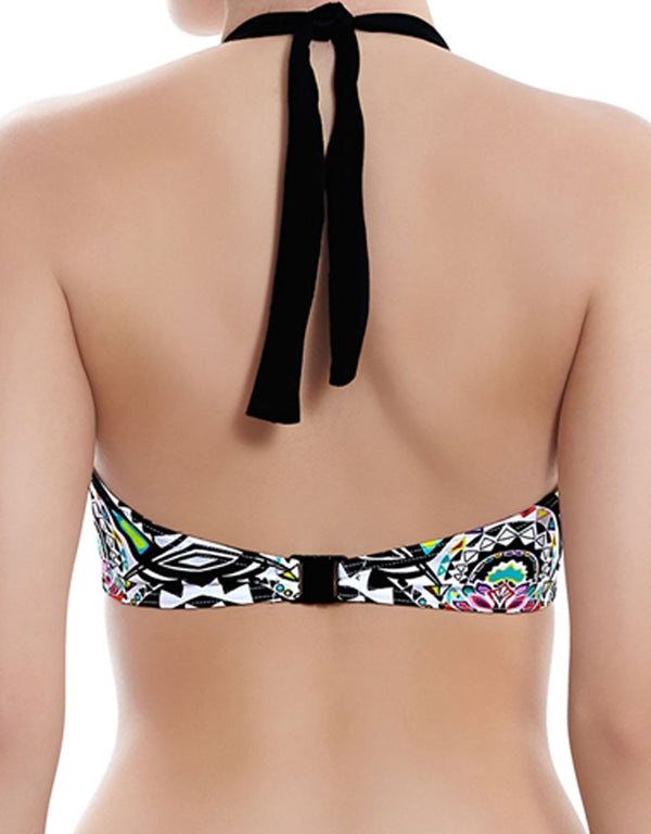 Freya Zodiac Underwire Banded Halter Bikini Top, Multi